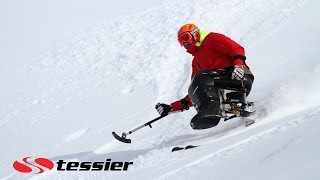 SCARVER by TESSIER  Sitski  Adaptive skiing  Handisport [upl. by Sauveur73]