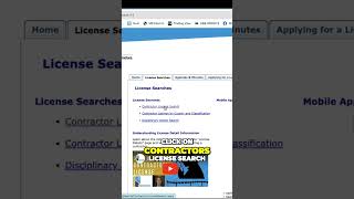 Discover the Easy Way to Verify a Contractors License in Nevada [upl. by Ssecnirp]