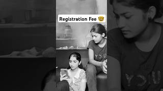 setting ki registration fee 🤓🤣 fanisha comedyqueens25 trending ytshorts viralvideo [upl. by Fuld]