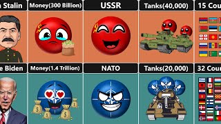 USSR 1991 vs NATO 2024  Countryballs [upl. by Niram]