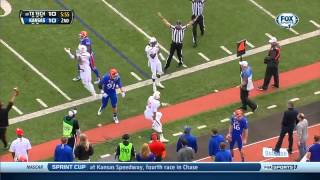 Kansas  Fake Punt vs Texas Tech [upl. by Prinz]