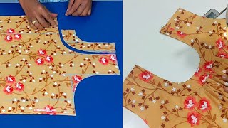 গোল ম্যাক্সি কাটিং ও সেলাই  Round maxi cutting and stitching [upl. by Macswan]