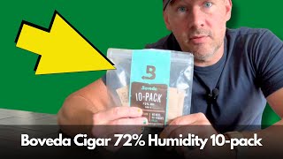 Boveda Cigar 72 Humidity Packs for wood humidor review [upl. by Eppesiug]