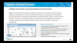 Redington amp AlgoSec Webinar Session on Managing Firewalls amp Compliances  Redington Value [upl. by Nestor]