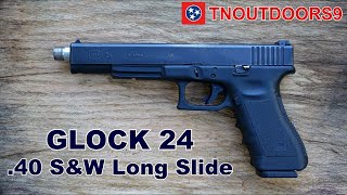 GLOCK 24  The 40 SampW Long Slide [upl. by Tenej382]