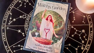 REVIEW  Tarot of the Witchs garden  Sasha Graham amp Natasa Ilincic [upl. by Ednew453]