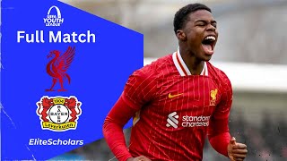 Full Match Liverpool U19 vs Leverkusen U19  UEFA Youth League  051124 [upl. by Os]