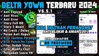 WhatsApp Delta Yowa Terbaru 2024  Wa Delta Yowa Terbaru 2024  Delta Yowa v651 update 2024 [upl. by Tiersten]