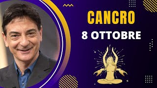 Cancro ♋️ LOroscopo di Paolo Fox  8 Ottobre 2024  Vivace chiacchierata con il partner [upl. by Yleen]