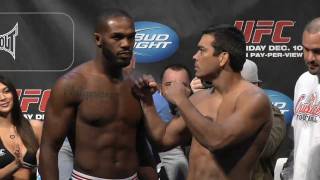 UFC 140 Weighin Highlight Jon Jones vs Lyoto Machida [upl. by Aniweta201]