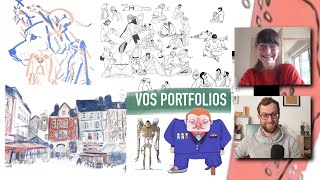 On commente vos PortfoliosBooks avec MadameSoizic  Entrer en école danimation et dart [upl. by Berni879]