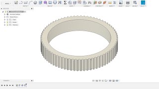 Fusion 360  HTD5 Tooth Profile Tutorial [upl. by Annahsad]