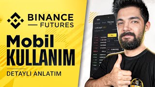 Binance Mobil Kaldıraçlı İşlemler  Futures Kullanımı  Long Short Taktikleri [upl. by Cinimmod]