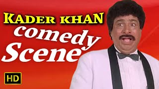 KADER KHAN  Comedy Scene  Nonstop Comedy  Bollywood Funny Scenes  कादर खान कॉमेडी सीन [upl. by Lrub]