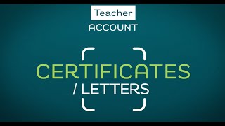 classera EN teacher vid13 Certificates letters V2 [upl. by Holton]