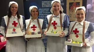 Red Cross Society in Queensland during the First World War digital story [upl. by Alyose]