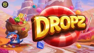 X1056 🍭 Dropz 🍬 ELK Studios  NEW Online Slot EPIC BIG WIN  All Features [upl. by Ynnep]