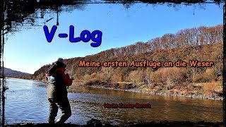 Hecht Angeln Erstes Mal Weser Angeln VLog [upl. by Minda]