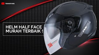 5 Rekomendasi HELM HALF FACE Murah Terbaik  DESAIN KECE Sudah SNI [upl. by Leasa]