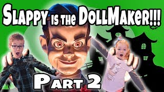 24 hours to Escape The Doll Maker Abandoned Orphanage Slappy is the Doll Master Part 2 [upl. by Conan955]