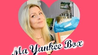 UNBOXING Yankee Box Avril 2016 [upl. by Amaleta389]