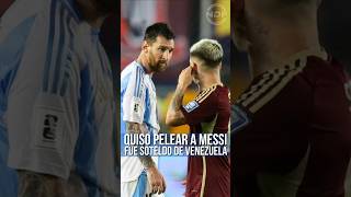 Yeferson Soteldo buscaba provocar a Leo Messi durante todo el partido 😱 [upl. by Dobson424]