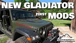 Jeep Gladiator JT Rubicon Intro and Must Have Initial Modifications [upl. by Erminna294]