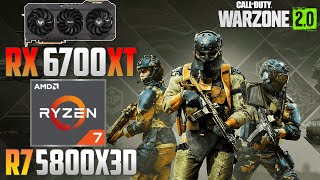 Warzone 2  RX 6700 XT  R7 5800X3D  4K  1440p  1080p  High amp Low  FSR [upl. by Leeanne]