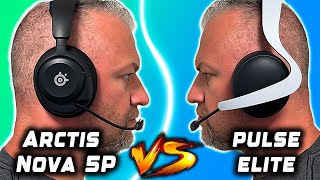 SteelSeries Arctis Nova 5P VS Pulse Elite Review BUDGET HEADSET [upl. by Autry]