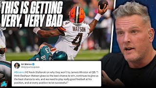 The Deshaun Watson Situation Is Getting Unbelievably Bad  Pat McAfee Show [upl. by Ettener690]