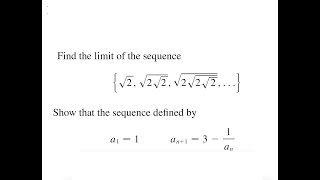 Properties of Sequence Increasing Decreasing Bounded Monotonic [upl. by Charlet]