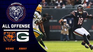 Chicago Bears OFFENSE vs Green Bay Packers  All Bears Drives  NFL Week 11 Highlights [upl. by Willman54]