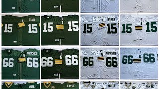 DHGATE Online Jersey Review and unwrapping Bart Starr Green Bay Packers jersey JEGO Sports Gear [upl. by Nivrek522]