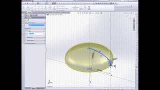 Semi ellipsoidal head DIN 28013 Solidworks [upl. by Janela]