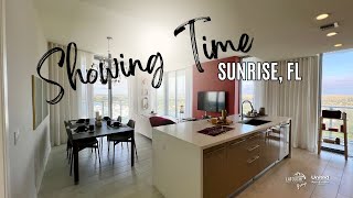 Showing Time One Metropica In Sunrise Florida Unit 1703 Piso 17 Con Renta Garantizada por 2 años [upl. by Buote]