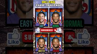 BILLS vs RAVENS  PAUSE Challenge 🏈👀🔥 shorts nfl challenge fun [upl. by Sanson]