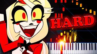 Happy Day in Hell from Hazbin Hotel  Piano Tutorial [upl. by Brinn]