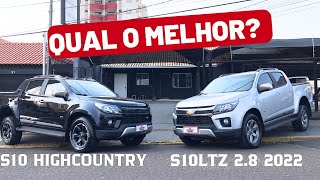 Diferença entre S10 Highcountry e S10 LTZ diesel chevrolets10 [upl. by Kira]