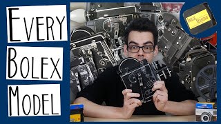 EVERY 16mm Bolex  A Visual Timeline [upl. by Ynnel]