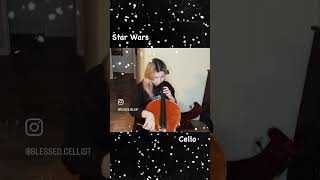 Star Wars Soundtrack cello solo [upl. by Aiello]