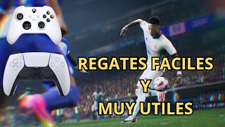 Anota más GOLES con estos SENCILLOS y BRUTALES regates  FC24 [upl. by Altheta]