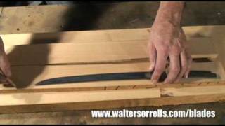 How to Make a Saya Japanese Sword Scabbard with Walter Sorrells [upl. by Sackman]