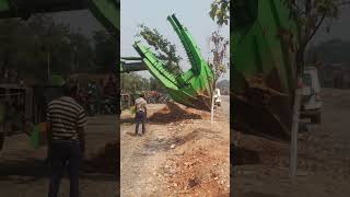 Tree transplantation machine in jharsuguda  mcl  YouTube viralvideo shorts youtubeshorts [upl. by Nosloc109]