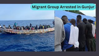 BACKWAY MIGRANTS ARRESTED IN GUNJUR [upl. by Ycnuahc]