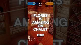 Flores is SO GOOD if you know how to use him 😁 rainbowsixsiege r6siege [upl. by Garrott669]