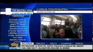 Balotelli Song  Coro tifosi MCity [upl. by Nednil]