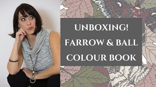 Farrow amp Ball Paint Book Unboxing [upl. by Lepp19]