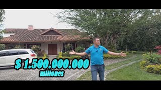 1500000000 millones Hermosa finca con más de una hectárea de extensiónSanta Elena 3183270741 [upl. by Towny]