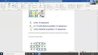 Expectation Maximization EM for MEME Motif Discovery in Bioinformatics Part 1 of 3 [upl. by Marysa]