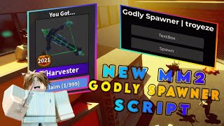 FIXED NEW BEST MM2 WEAPON SPAWNER SCRIPT PASTEBIN DECEMBER 2024  MURDER MYSTERY 2 [upl. by Aitropal]